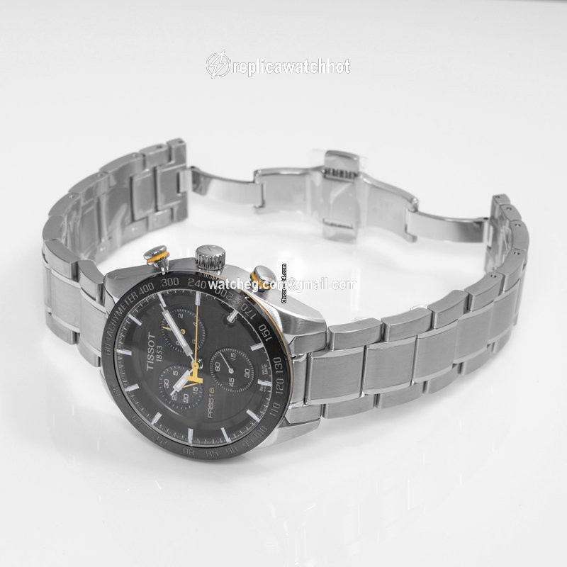 Tissot PRS 516 Mens watch Unisex Quartz Steel T100.417.11.051.00 2