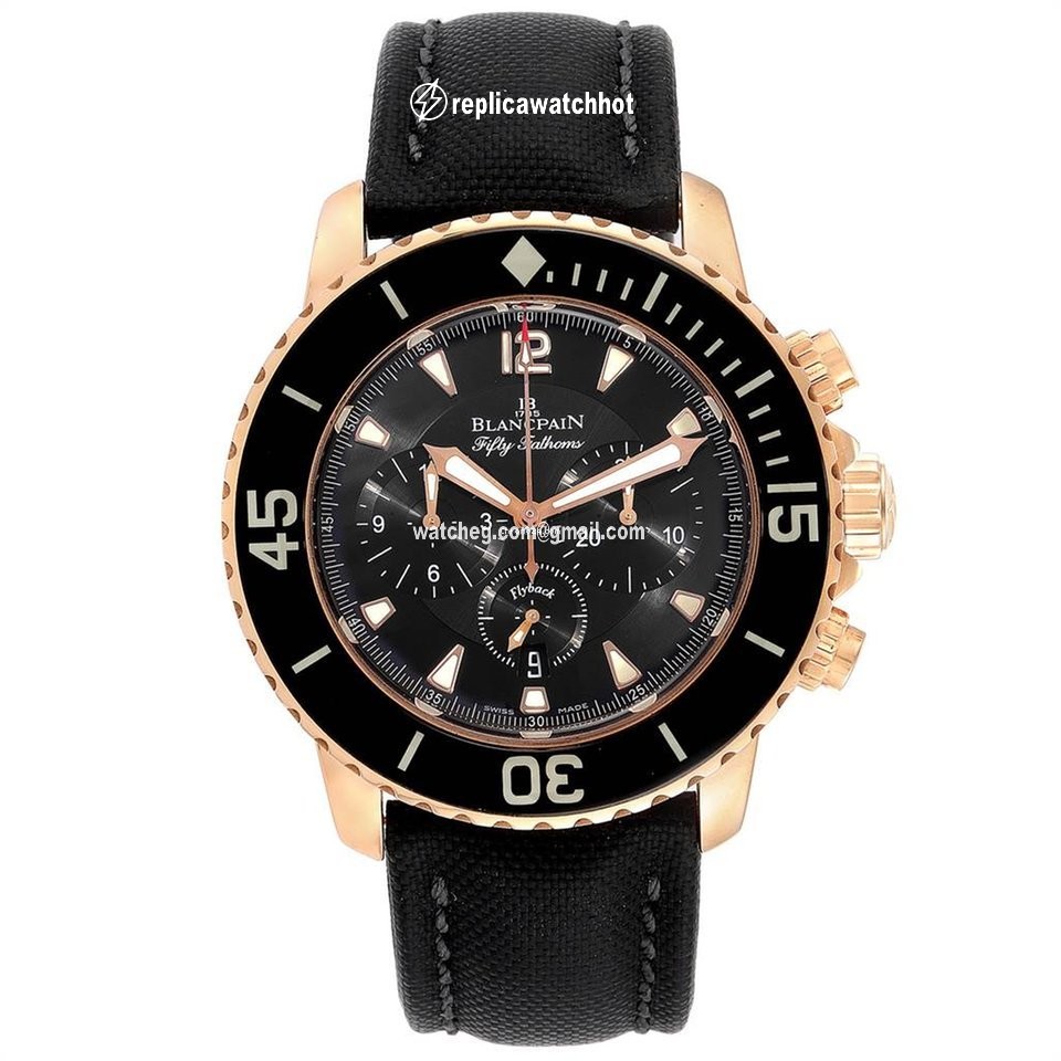 Blancpain Fifty Fathoms Mens watch Unisex Automatic Rose gold 5085F-3630-52 2