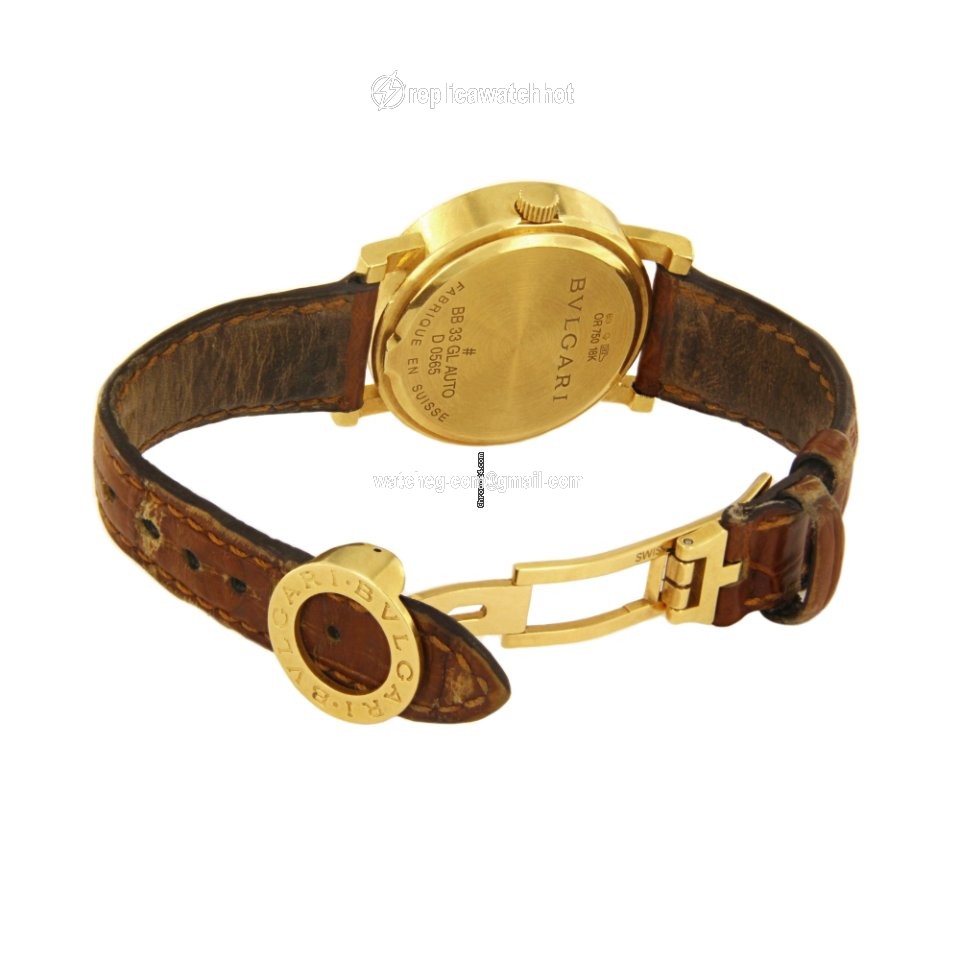 Bulgari Bulgari Mens watch Unisex Automatic Yellow gold BB33GL 2