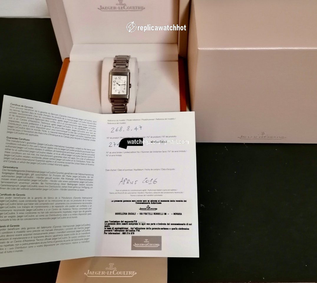 Jaeger-LeCoultre Reverso Classique Womens watch Quartz Steel 268.8.47 2