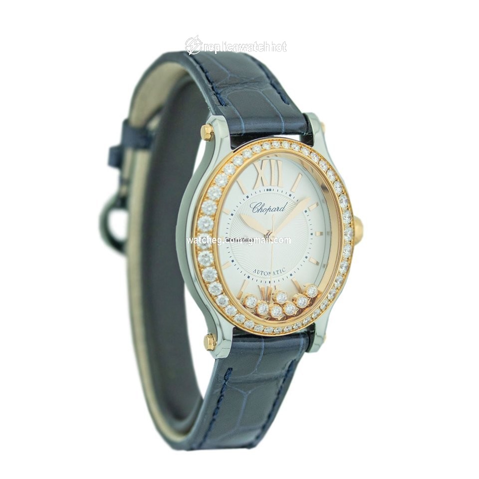 Chopard Happy Sport Womens watch Automatic Gold Steel 278602-6003 2