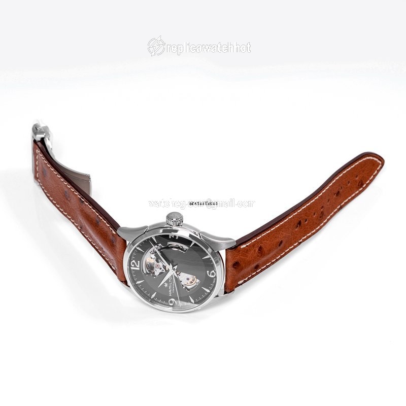 Hamilton Jazzmaster Open Heart Mens watch Unisex Automatic Steel H32705581 2