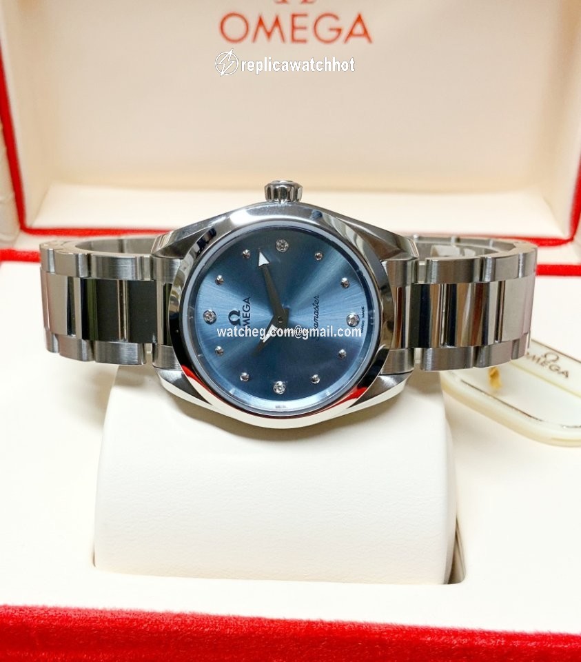 Omega Seamaster Aqua Terra Womens watch Quartz Steel 220.10.28.60.53.001 2