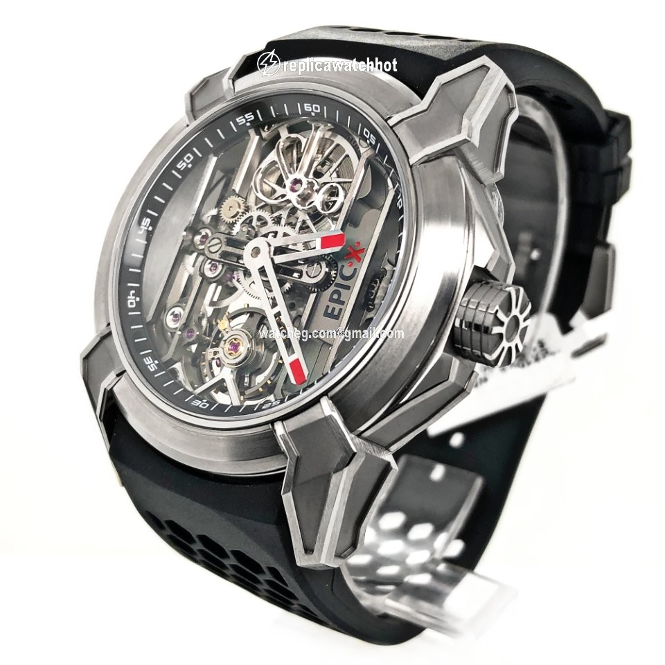 Jacob & Co. Mens watch Unisex Manual winding Titanium EX100.20.NS.BW.A 2
