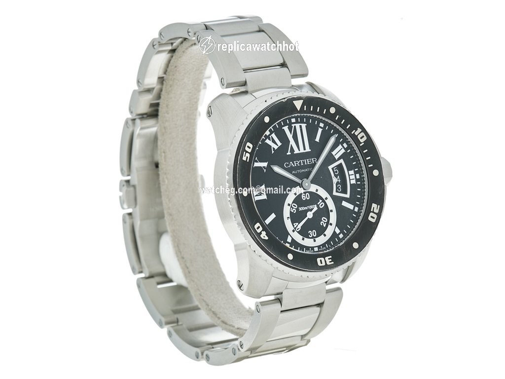Cartier Calibre de Cartier Diver Mens watch Unisex Automatic Steel W7100057 2