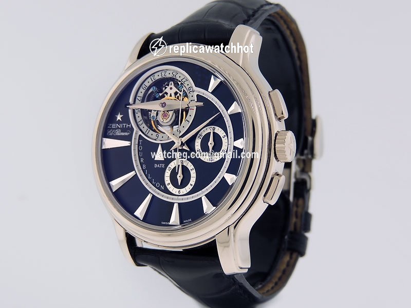 Zenith Academy Mens watch Unisex Automatic White gold 65.1260.4005 2