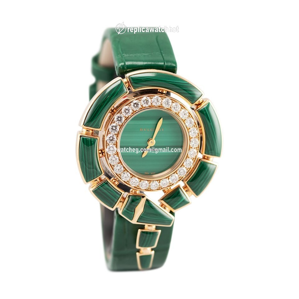 Bulgari Serpenti Womens watch Quartz Rose gold 102871 SPP37MAGDMAL 2