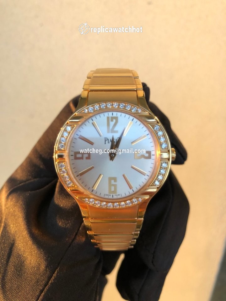 Piaget Polo Womens watch Quartz Rose gold G0A36031 2