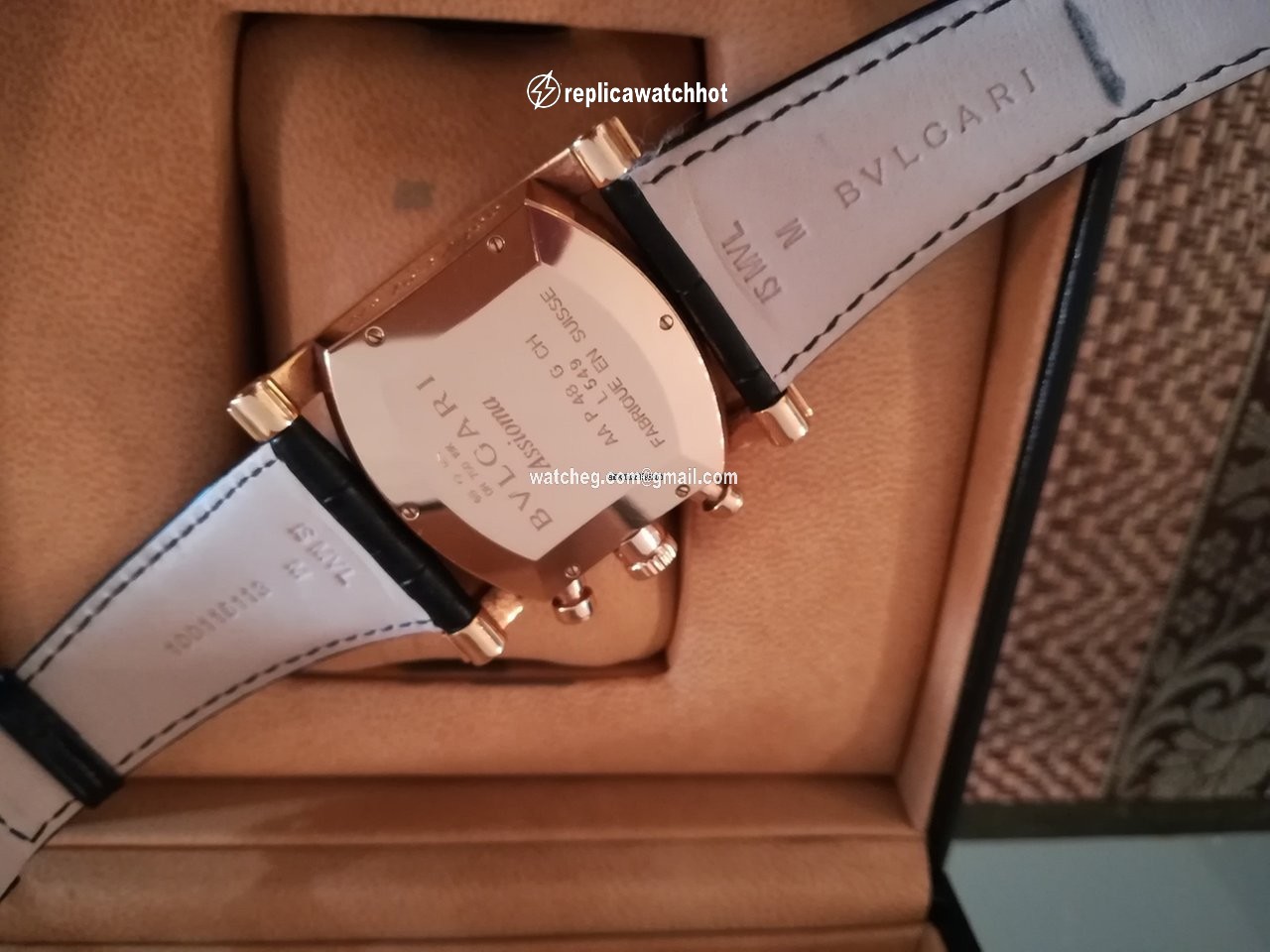 Bulgari Assioma Mens watch Unisex Automatic Rose gold AA P 48 G CH 2
