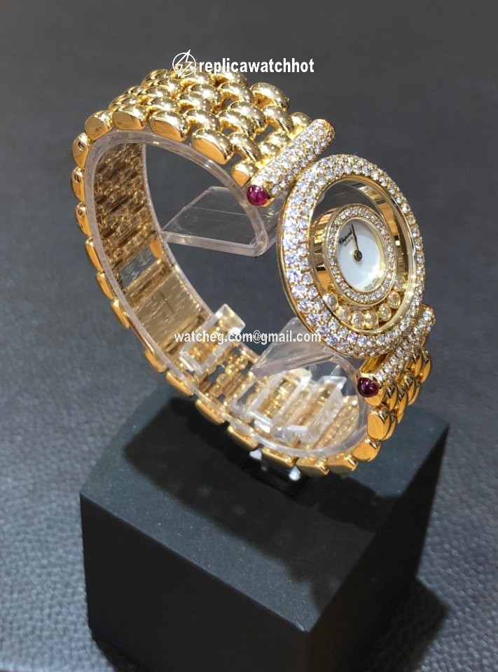 Chopard Happy Diamonds Womens watch Quartz Yellow gold 20 5617-21 2