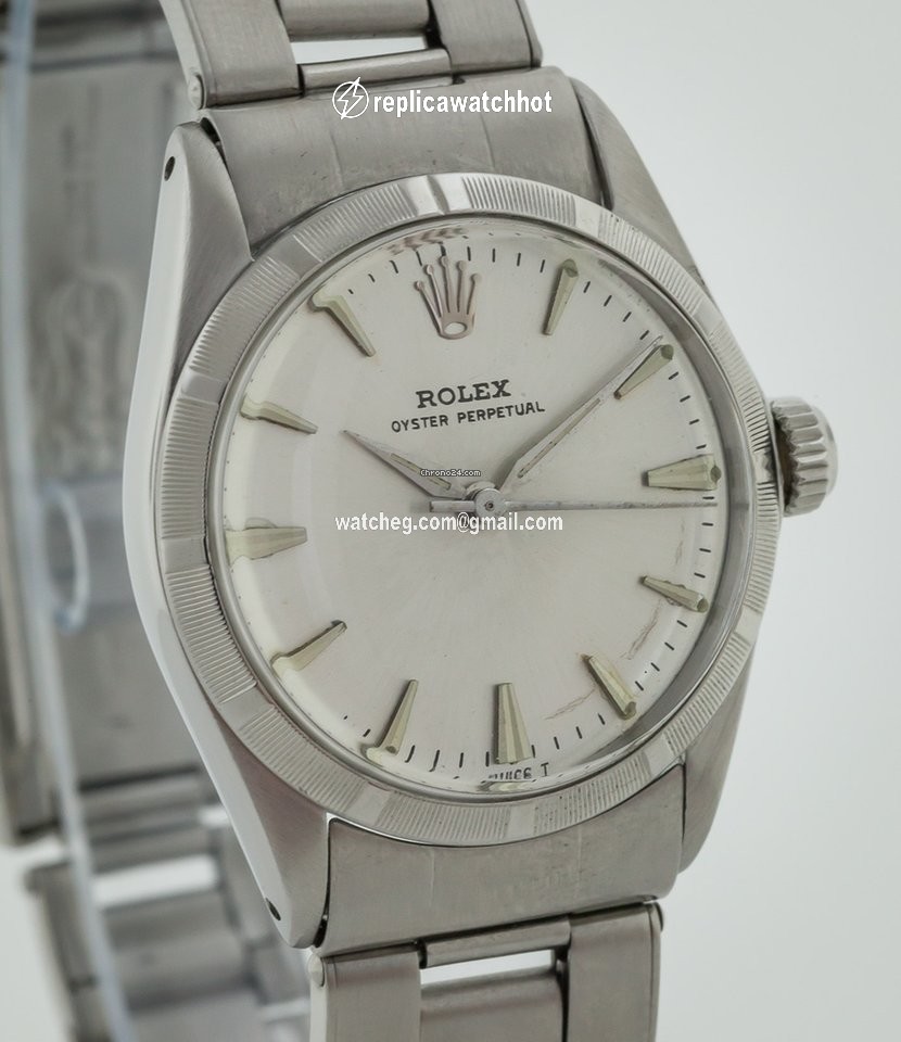 Rolex Oyster Perpetual Mens watch Unisex Steel Automatic 6549 2