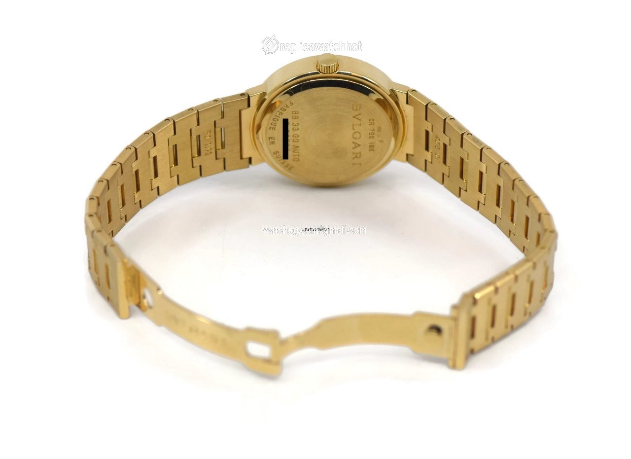 Bulgari Bulgari Mens watch Unisex Automatic Yellow gold BB33GG 2