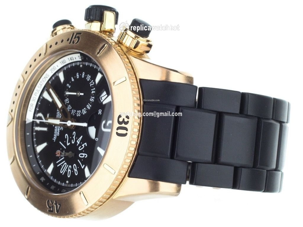 Jaeger-LeCoultre Master Compressor Diving Mens watch Unisex Automatic Rose gold 160.2.25 2