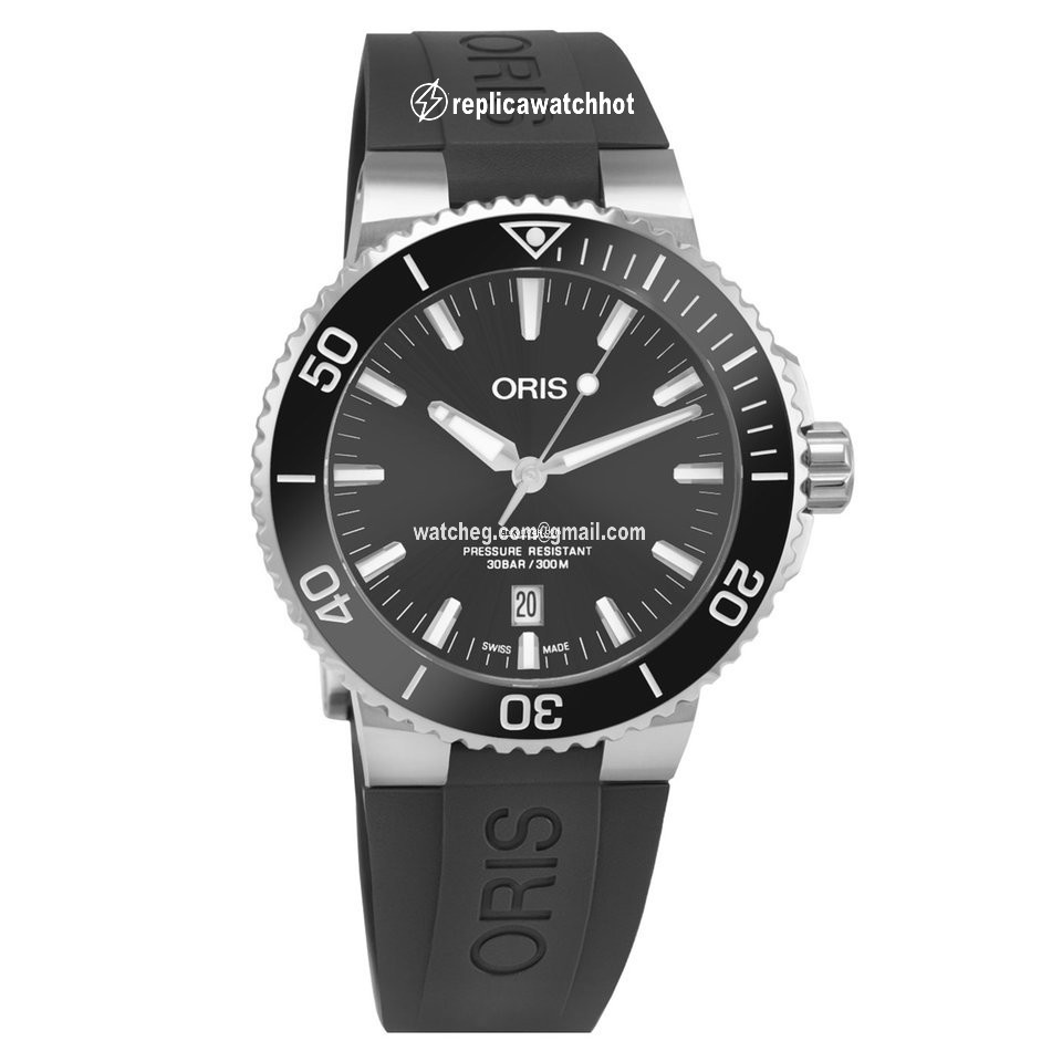 Oris Aquis Titanium Date Mens watch Unisex Automatic Titanium 01 733 7730 7153-07 4 24 63TEB 2