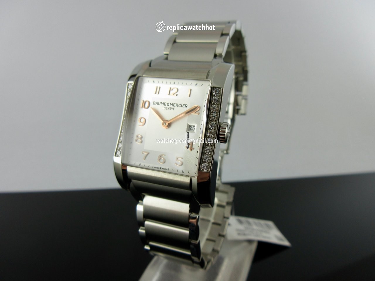 Baume & Mercier Hampton Womens watch Quartz Steel MOA10023 2