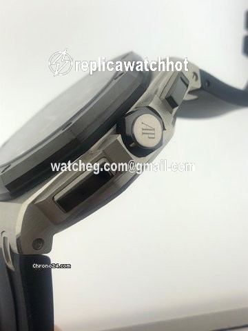 Audemars Piguet Royal Oak Offshore Tourbillon Chronograph Mens watch Unisex Manual winding Platinum 26388PO.OO.D027CA.01 2