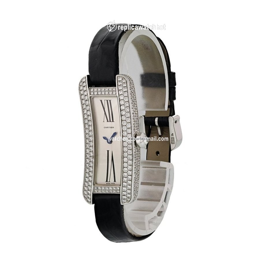 Cartier Tank Americaine Womens watch Quartz White gold 2625 2