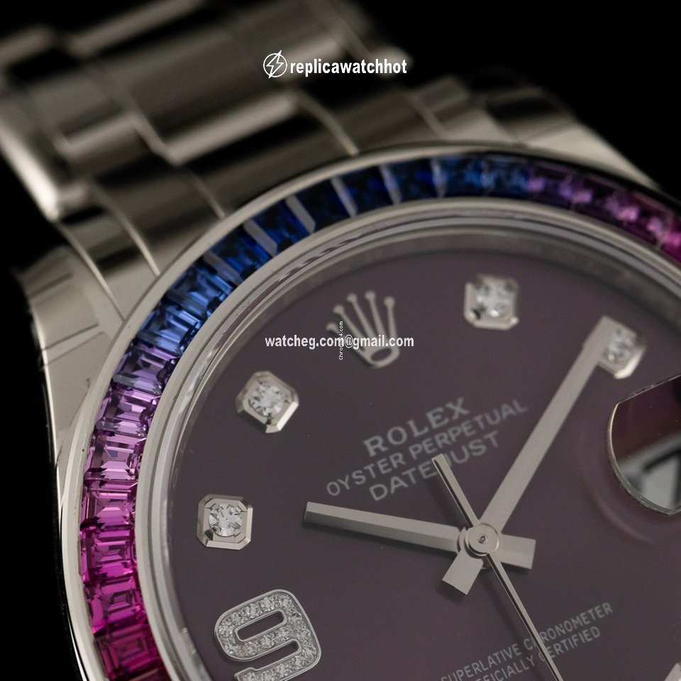 Rolex Pearlmaster Mens watch Unisex White gold Automatic 86349SAFUBL 2