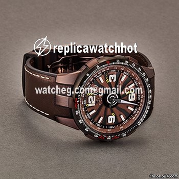 Perrelet Turbine Pilot Mens watch Unisex Automatic Steel A1094.1A 2