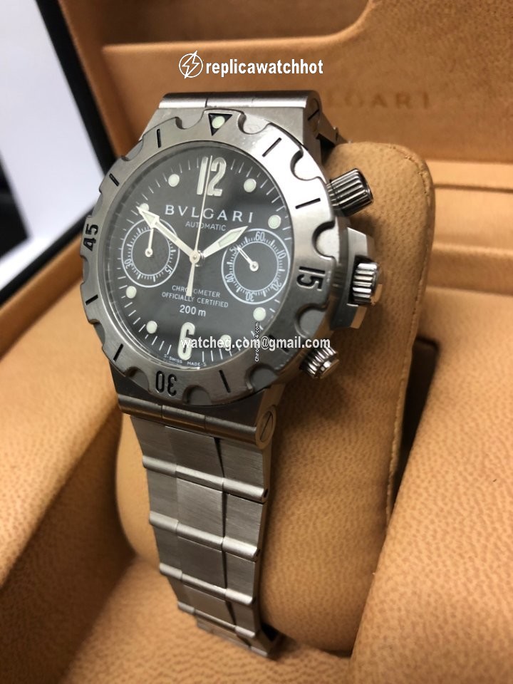 Bulgari Diagono Mens watch Unisex Automatic Steel SCB38S 2
