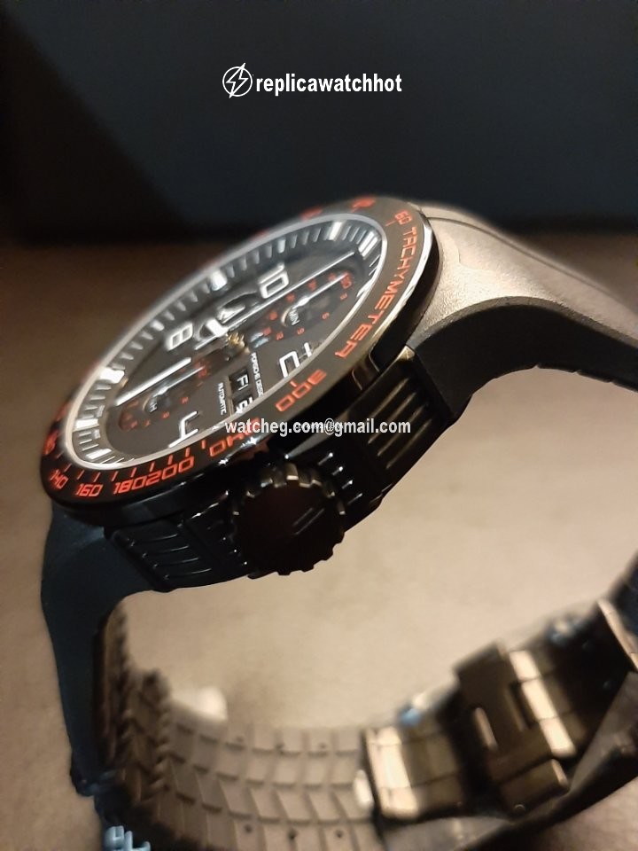 Porsche Design Flat Six Mens watch Unisex Automatic Steel P6340.43.43.169 2