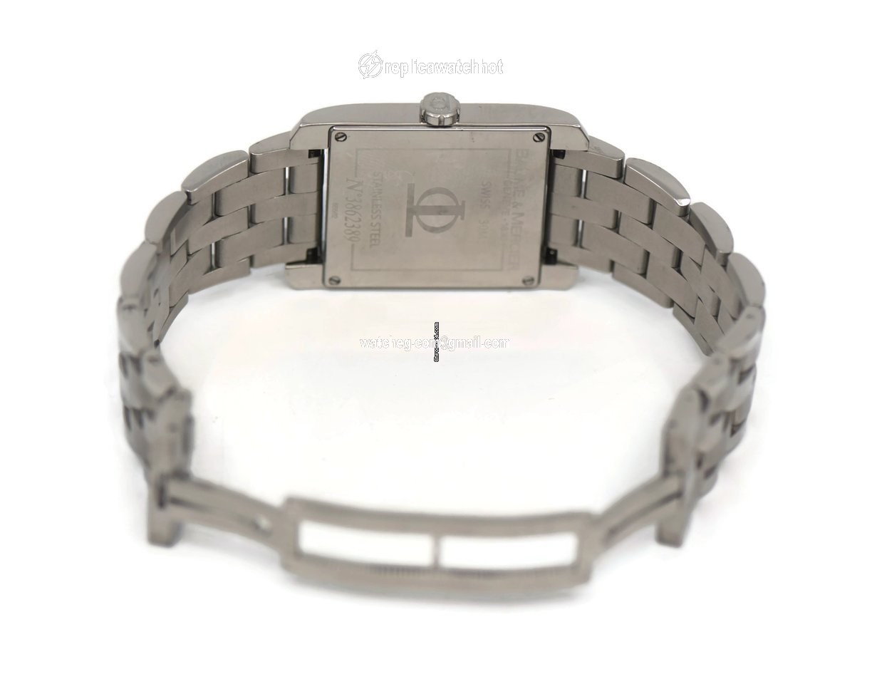 Baume & Mercier Hampton Mens watch Unisex Quartz Steel 65562 2