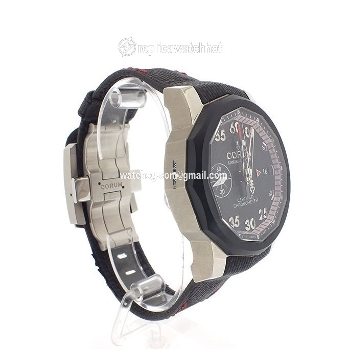 Corum Admirals Cup Seafender Centro Mens watch Unisex Automatic Titanium 961.101.04 F231 AN14 2