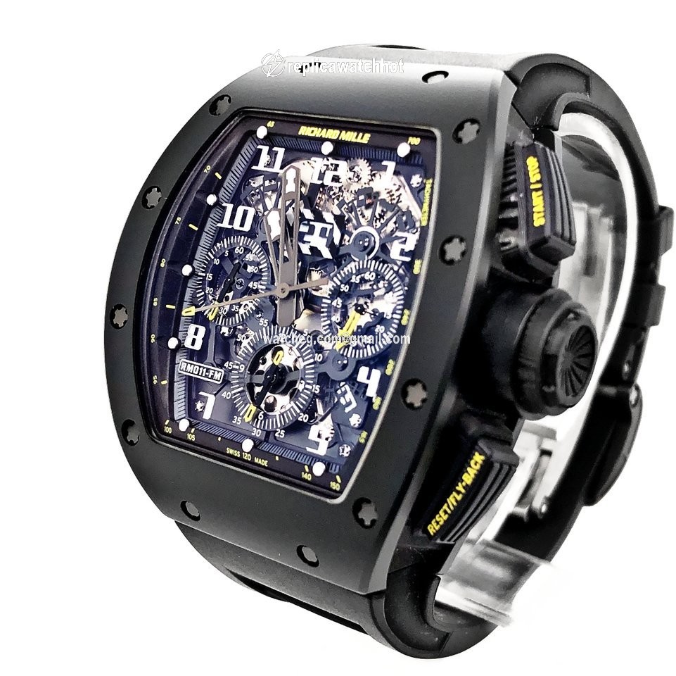 Richard Mille RM 011 Mens watch Unisex Automatic Carbon RM 011 2