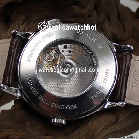 Zenith Elite Dual Time Mens watch Unisex Automatic Steel 03.1125 682 2