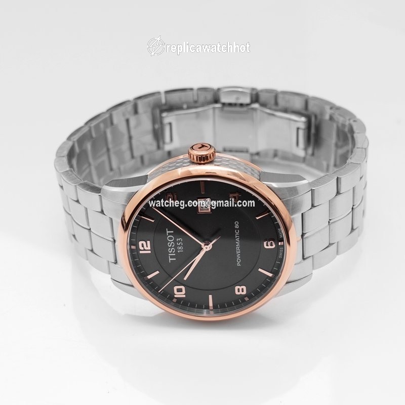 Tissot Luxury Automatic Mens watch Unisex Automatic Steel T086.407.22.067.00 2