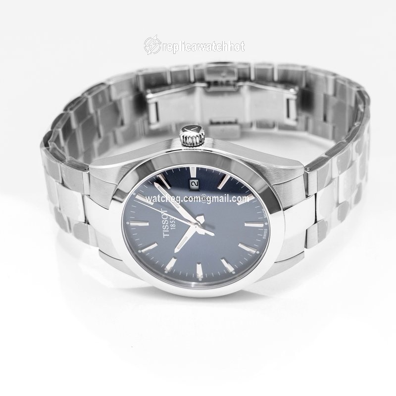 Tissot Mens watch Unisex Quartz Steel T127.410.11.041.00 2