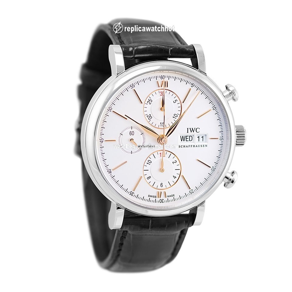 IWC Portofino Chronograph Mens watch Unisex Automatic Steel IW391031 2