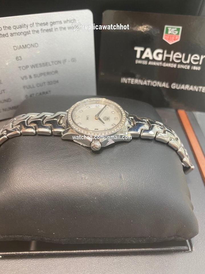 TAG Heuer Link Womens watch Quartz Steel Tag Link Diamond dot Diamond Bessel 2