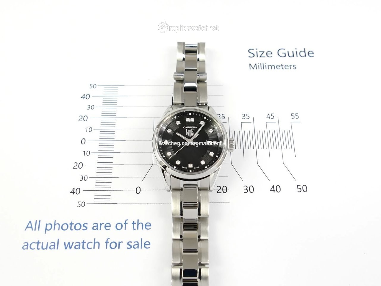 TAG Heuer Carrera Lady Womens watch Quartz Steel WV1410.BA0793 2