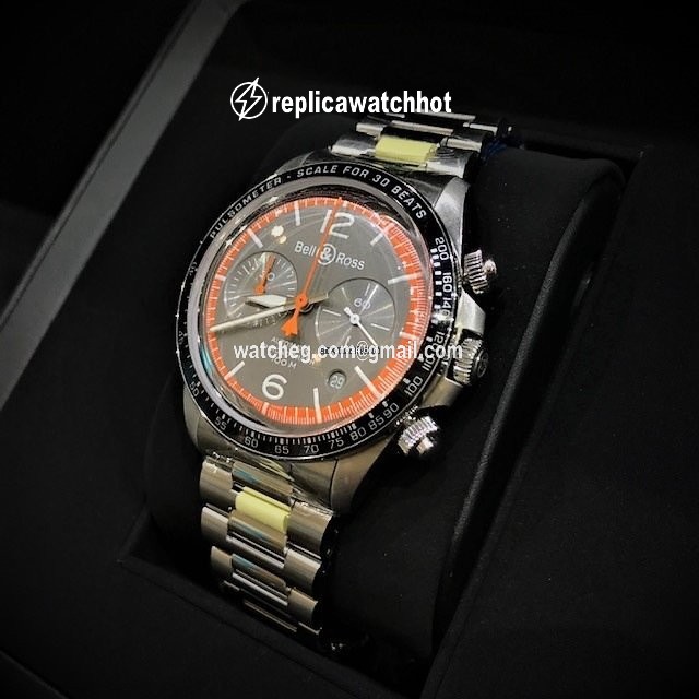 Bell & Ross BR V2 Mens watch Unisex Automatic Steel BRV294-ORA-ST SST 2