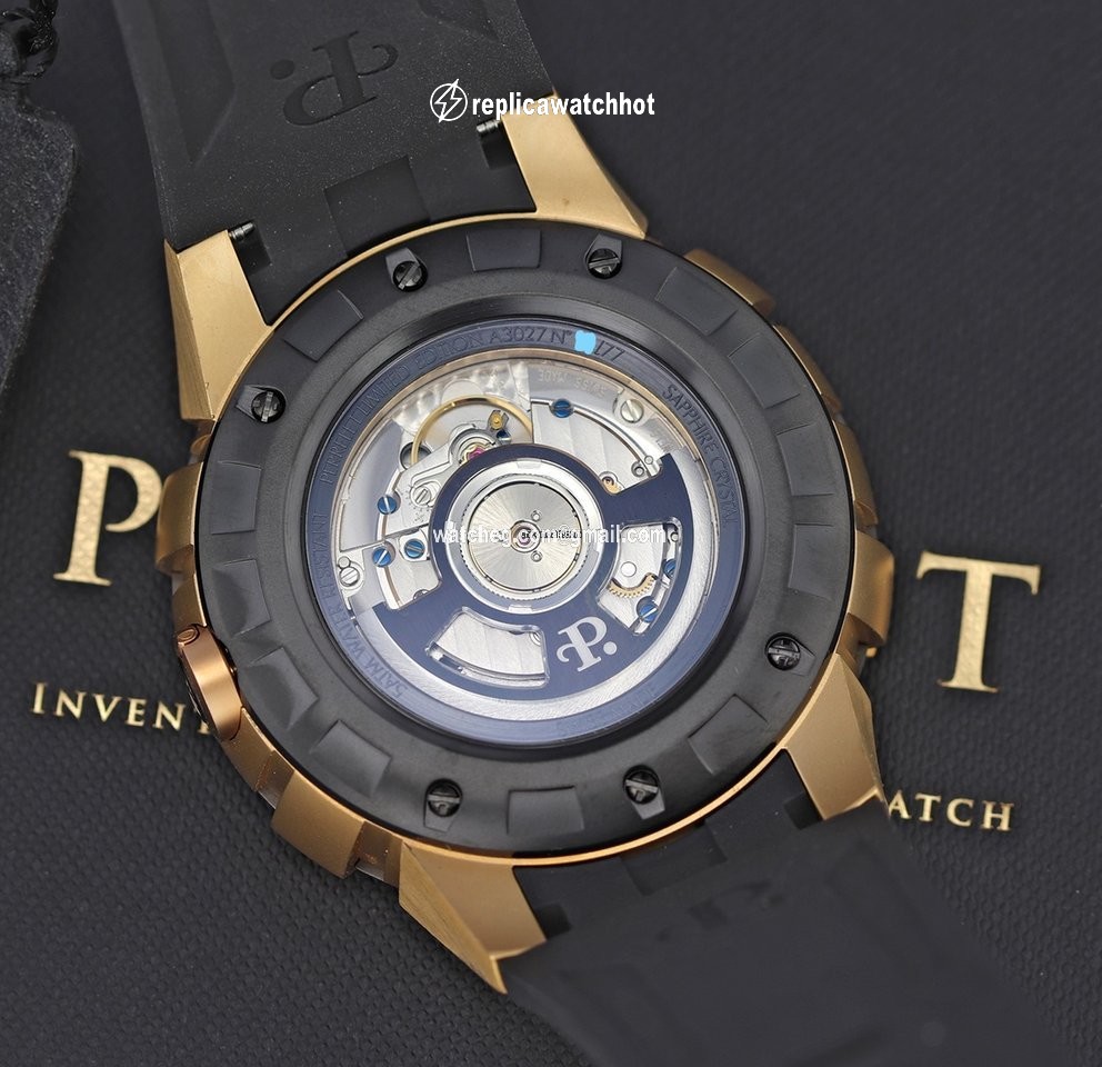 Perrelet Turbine XL Mens watch Unisex Automatic Rose gold A3027.1 2