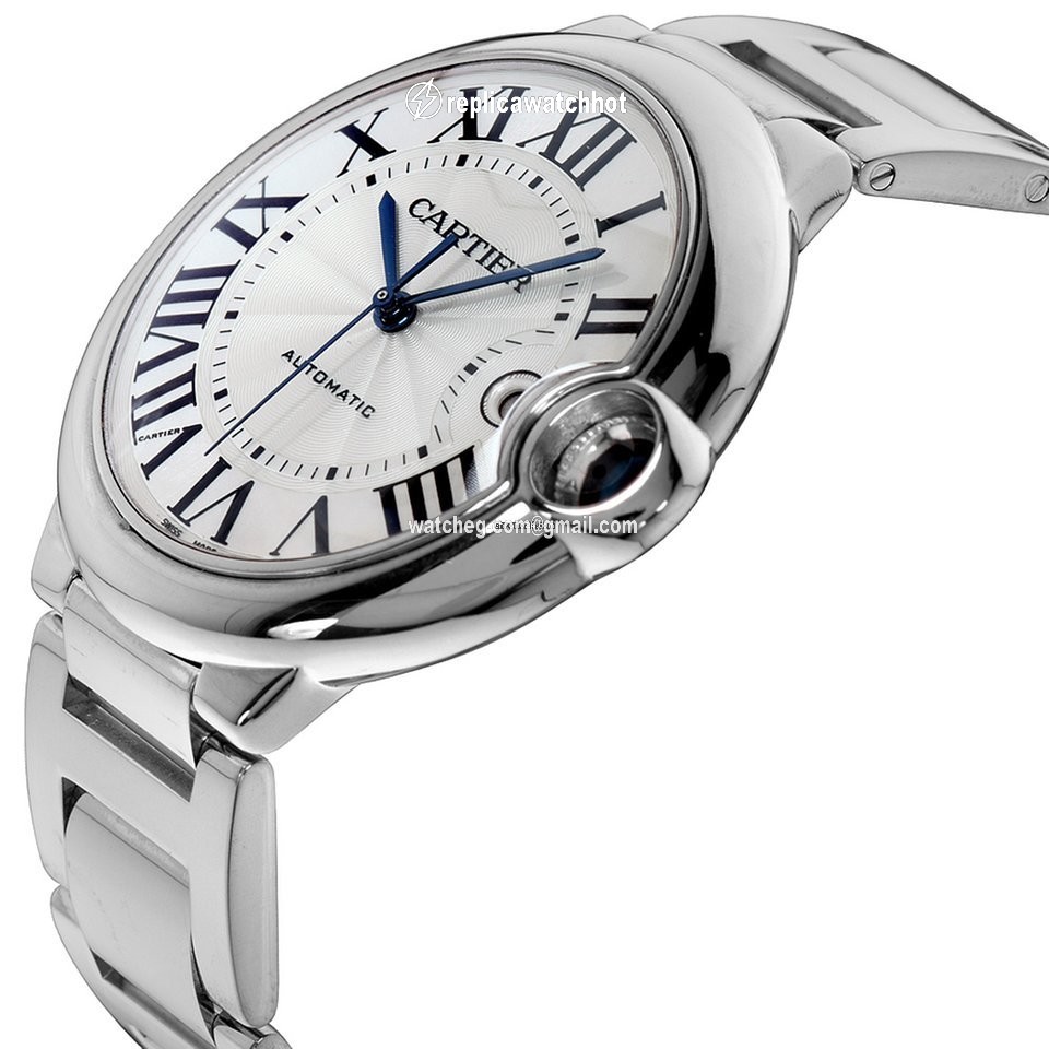 Cartier Ballon Bleu 42mm Mens watch Unisex Automatic White gold 3000 2