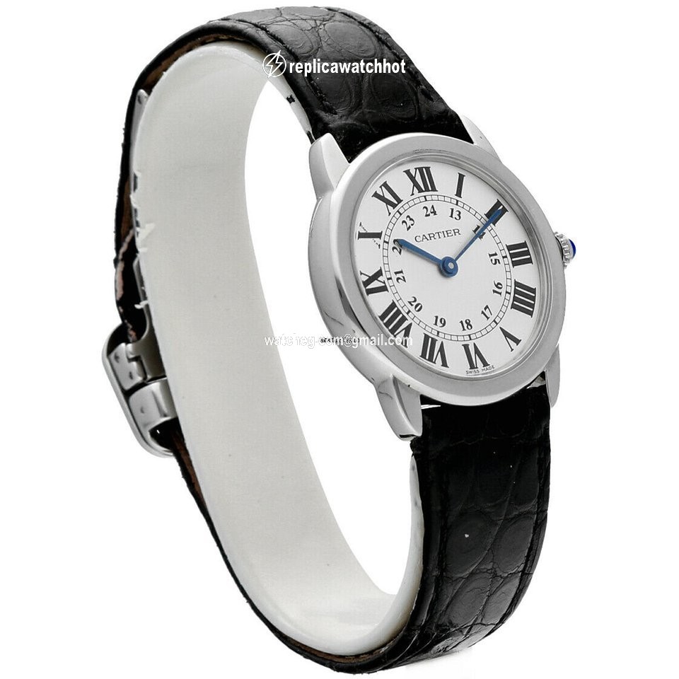 Cartier Ronde Solo de Cartier Quartz Steel 2933 2