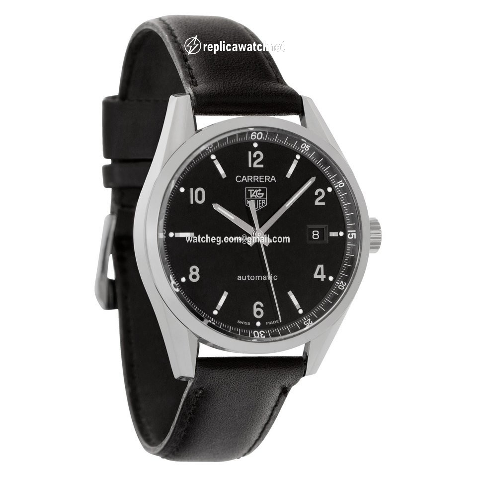TAG Heuer Carrera Calibre 5 Mens watch Unisex Automatic Steel WV211B.FC6180 2