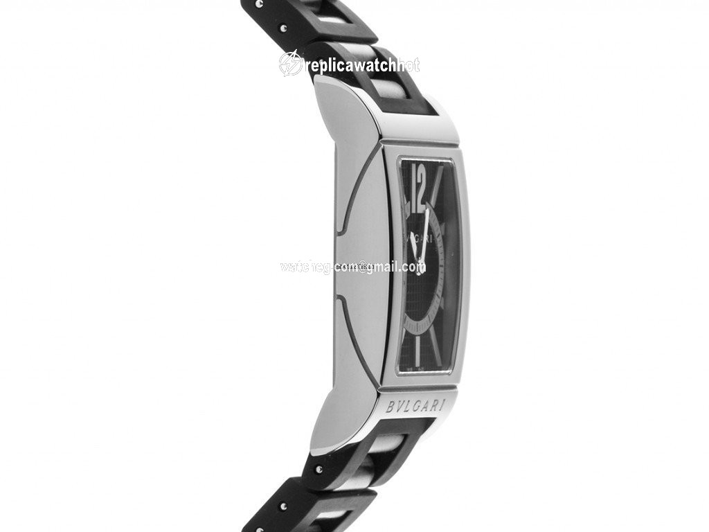 Bulgari Rettangolo Mens watch Unisex Quartz Steel RT39S 2