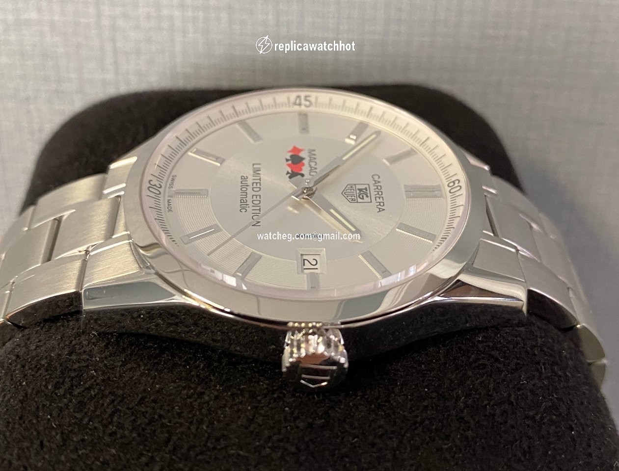 TAG Heuer Carrera Mens watch Unisex Automatic Steel WV211X.BA0787 2