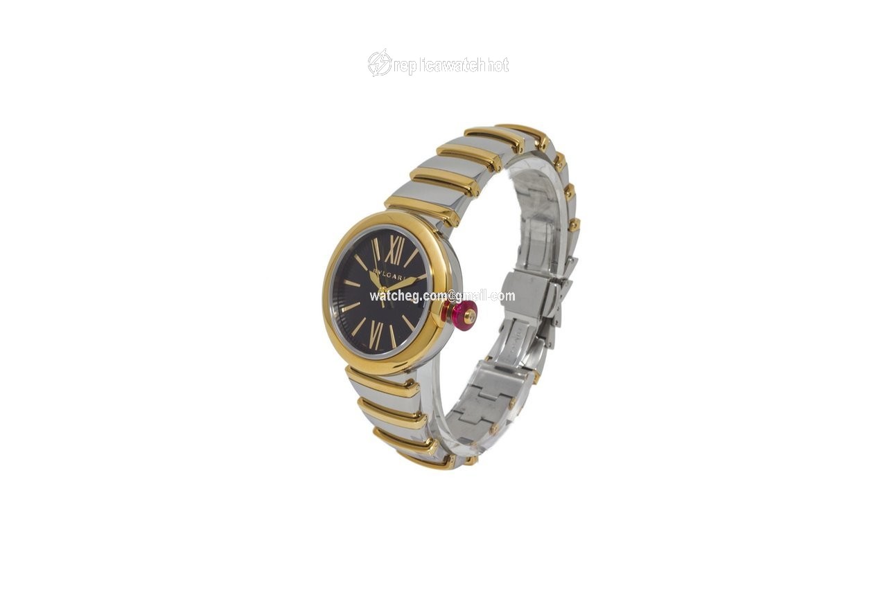 Bulgari Lucea Womens watch Automatic Gold Steel LUP33SG 2