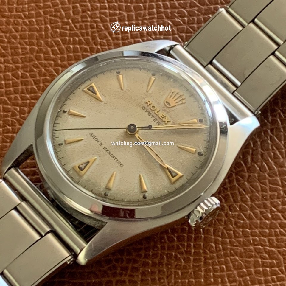 Rolex Oyster Precision Mens watch Unisex Steel Manual winding 6082 2