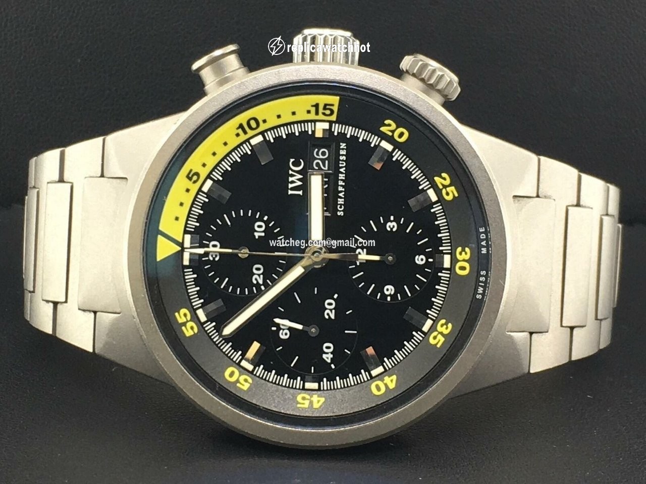 IWC Aquatimer Chronograph Mens watch Unisex Automatic Titanium IW372301 2