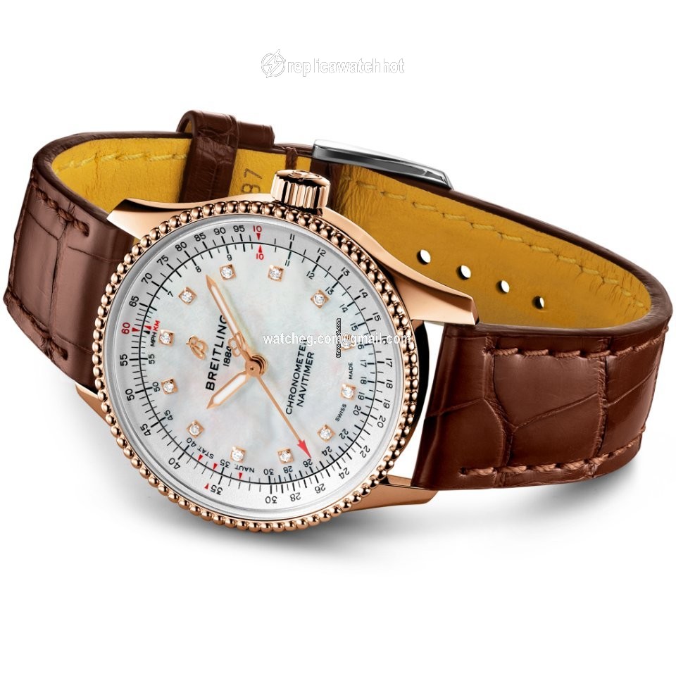 Breitling Navitimer Mens watch Unisex Automatic Red gold R17395211A1P1 2