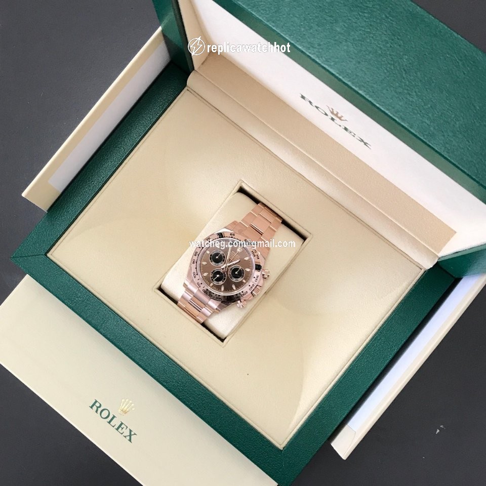 Rolex Daytona Mens watch Unisex Rose gold Automatic 116505 CHOCOLATE 2