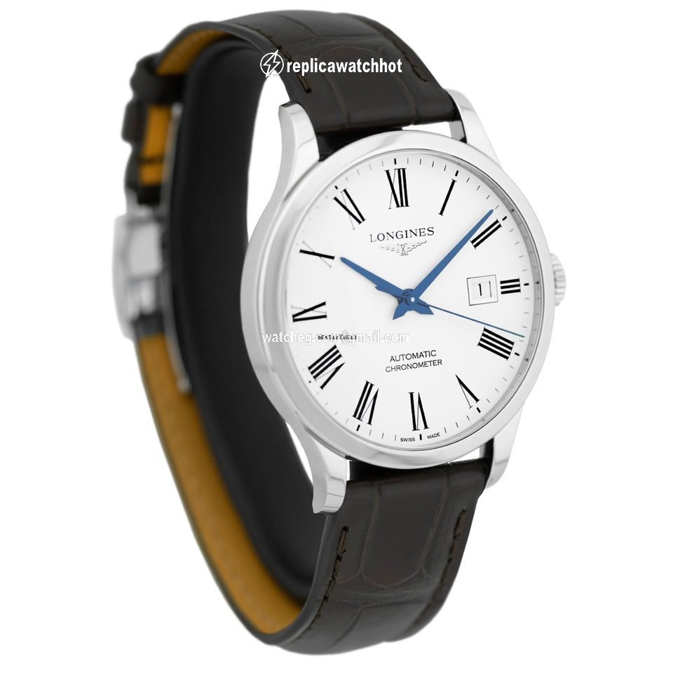 Longines Record Mens watch Unisex Automatic Steel L2.821.4.11.2 2