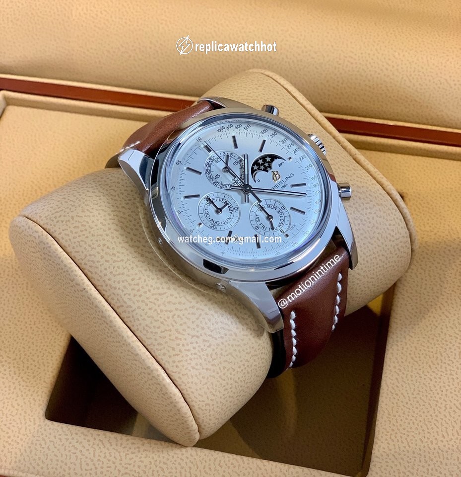 Breitling Transocean Chronograph 1461 Mens watch Unisex Automatic Steel A1931012.G750 2