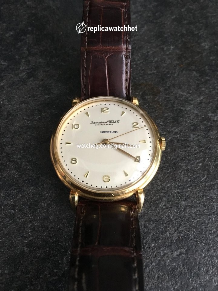 IWC Mens watch Unisex Manual winding Yellow gold 1251023 2
