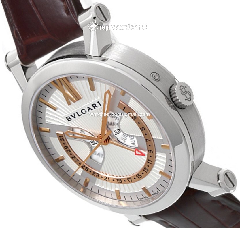 Bulgari Sotirio Mens watch Unisex Automatic White gold SBW42WGLAC 2